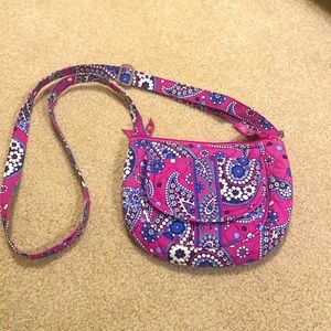 Vera Bradley Purple Paisley Purse
